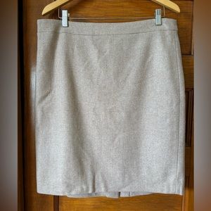 J. Crew wool pencil skirt